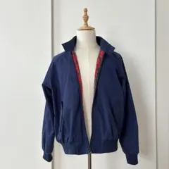 【美品】90年代 AUREUS ハリントンジャケット L(38) G9 ネイビー