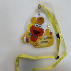エルモ ストラップ セサミストリート　パスケース　USJ ユニバ