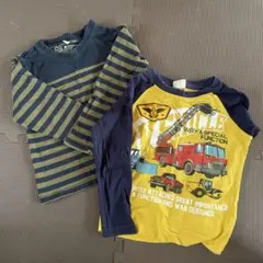 長袖カットソー 120 2枚セット