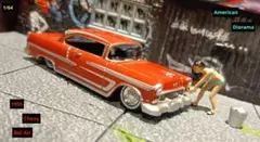 アメリカンジオラマ１体＋バケツ＆ベルエアローライダールース品ミニカーセット✭*のサムネイル