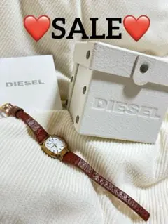 ❤️SALE❤️DIESEL レディース　時計　レザー