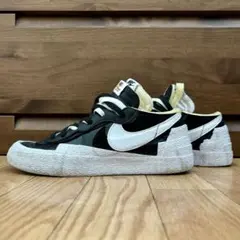 Nike sacai Blazer Low ブラック26.0cm ナイキ×サカイ