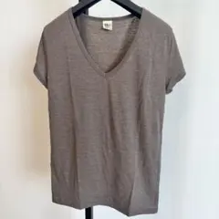 James Perse Vネック 半袖Tシャツ ブラウン XSのサムネイル