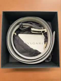 新品 BVLGARI ブルガリ レザーベルト 44/110 メンズ 正規品のサムネイル