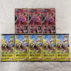 ワンピースカードゲーム 神の島の冒険 5パック＆ワンピースヒロインズ　3パック