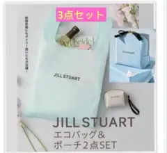 JILL STUART エコバッグ＆ポーチ2点セット
