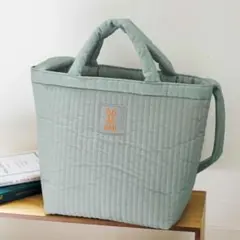 ディーオーディー DOD 肩がけできる 軽ふわ キルティング バッグ