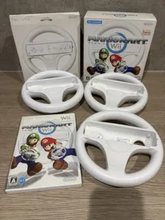 【値下げ中】マリオカート Wii ソフトとハンドルセット