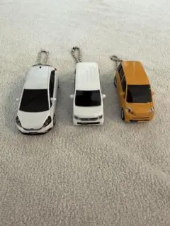 Honda ミニカー キーホルダー 3台セット フィット N WGN Life
