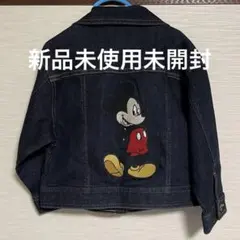 新品未使用　GU ミッキー Gジャン　デニムジャケット　110