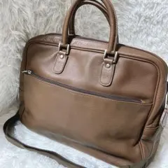 良品⭐️オロビアンコ　ボストンバッグ　オールレザー　大容量　2way 肩掛け