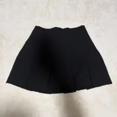 chico プリーツスカート ブラック