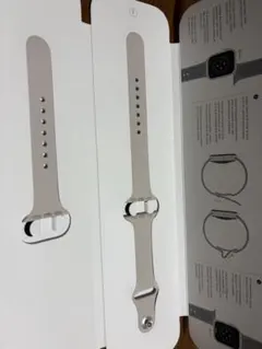 純正 Apple Watch Starlight バンド S/M M/L