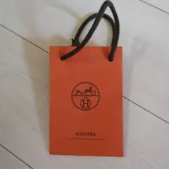 HERMES エルメス ショップ袋 ショッパー オレンジ