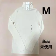 UNIQLO エクストラファインメリノ リブタートルネックセーター M