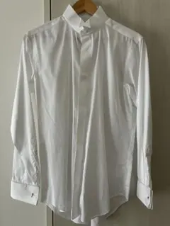 【婚礼セット】鎌倉シャツ ウイングカラーシャツ・カフス・ネクタイ3種・ふくさ