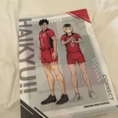 くら寿司 ハイキュー!! クリアファイル 音駒高校