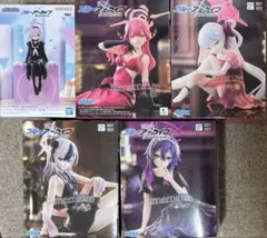 美少女フィギュア5点　プラナ　アル　ミツキ　カヨコ　ハルカ　ブルアカ