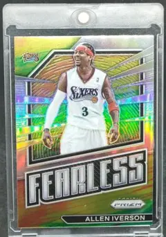 【Allen Iverson】Fearless Silver Prizm '22