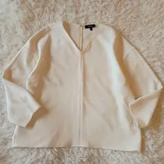 Theory セオリー Vネック ADOUMIRAL CREPE プルオーバー