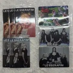 LE SSERAFIM ウエハースカード 8枚セット
