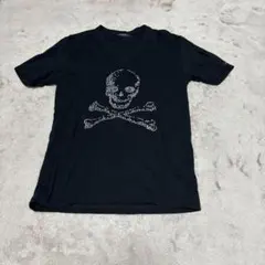 LOVELESS ラブレス Tシャツ Vネック ドクロ ブラックのサムネイル