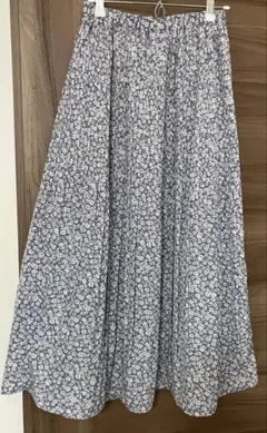 Ray Cassin レイカズン フリーサイズ　プリーツロングスカート 花柄