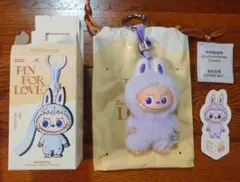 ポップマート　ラブブ　ピンフォーラブ　E　イニシャルラブブ