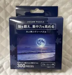 [미개봉] 두뇌를 단련하고 집중력을 높이는 퍼즐, 300피스, 블루문 패턴, 셀리아