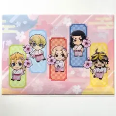 東京リベンジャーズ　プリンセスカフェ　桜和服　クリアファイル　佐野万次郎　イザナ