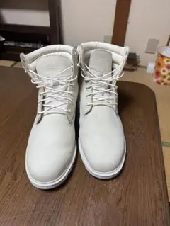 多*障様 Timberland ホワイト ハイカットブーツ