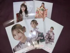 櫻坂46 大沼晶保　生写真　5枚セット