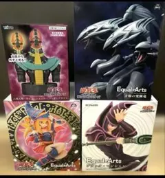 遊戯王 フィギュア4体 ブラックマジシャンガール 青眼究極竜