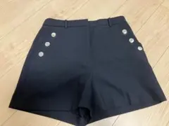 ZARA ブラックショートパンツ EUR 36