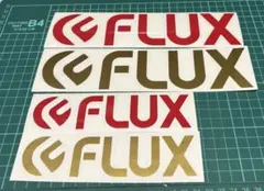 FLUXステッカー　大小4枚セット