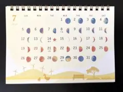 2026 MOON CALENDAR 卓上カレンダーのサムネイル