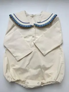 新品　milkbalm セーラーロンパース　Ｍ