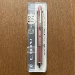 新品未開封　PILOT Dr. GRIP 4+1 ピンク