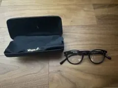 Steven Alan マットブラック メガネ ケース付き