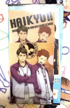 ハイキュー‼︎TOTHETOP ミニファイルコレクション　白鳥沢学園　牛島&天童