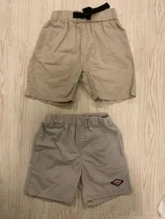 MARKEY’S マーキーズ　ハーフパンツ 95 ベージュ 2点セット