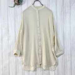 ☆リリトウキョウ/Rili Tokyo (M) チュニック シャツ ベージ シアのサムネイル