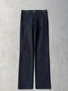00s agnes b. homme Black Cotton Trousersのサムネイル