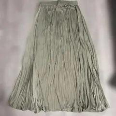 ZARA プリーツロングスカート XS-S