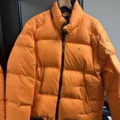TOMMY HILFIGER オレンジ ダウンジャケット Lサイズ