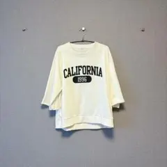 ［GLOBAL WORK］ロゴトップス(F)/綿使用✨ カジュアル シンプル