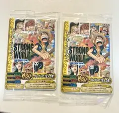 【未開封品】ワンピースストロングワールド ルフィナミシキ劇場限定スペシャルカード