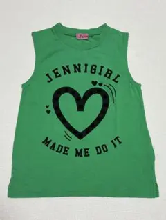 JENNI GIRL ノースリーブ タンクトップ グリーンのサムネイル