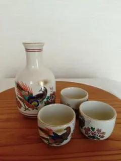 徳利とお猪口（信楽焼、九谷焼、京焼ほか）