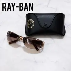 Ray-Ban RB3315 014/8U ハーフリムメタルサングラス 超美品 - メルカリ
